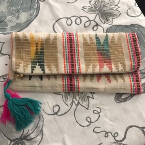 Cute Clutch with poms